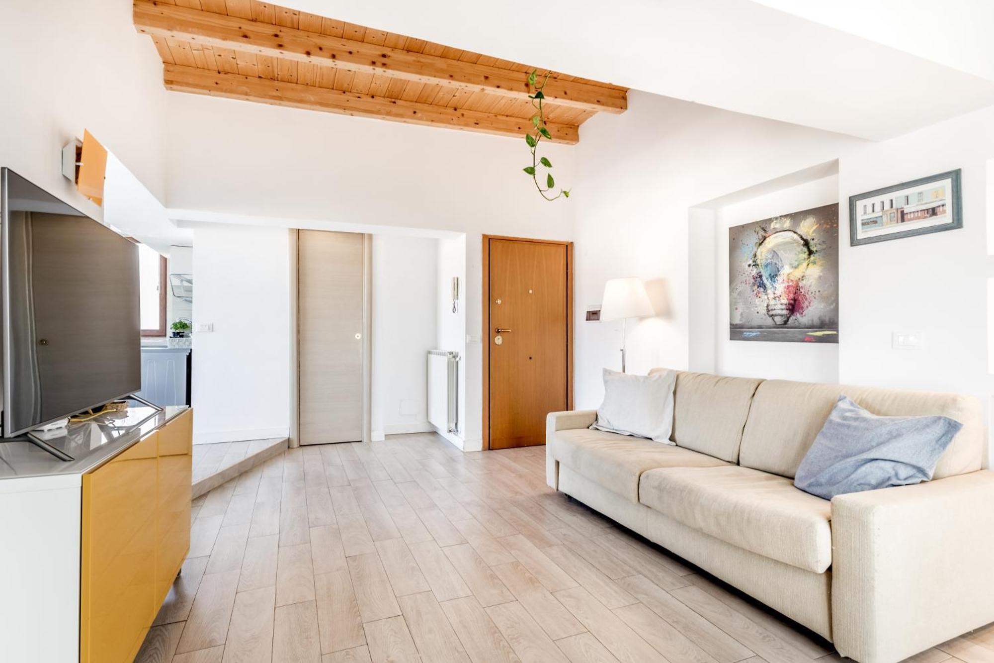 Attico Trilocale In Zona Farnesina Apartment Rome Luaran gambar