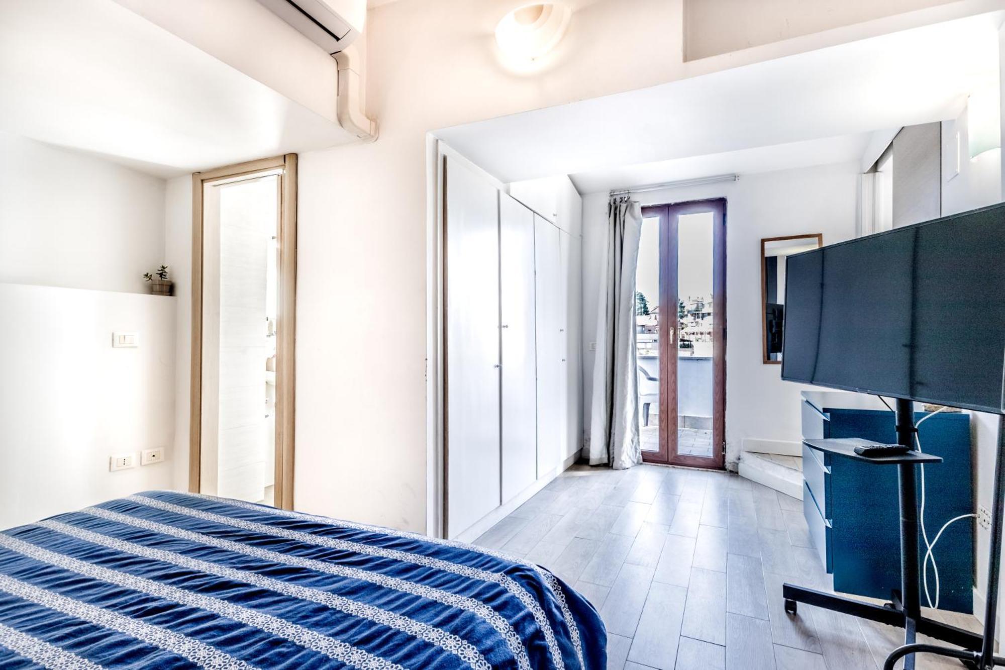 Attico Trilocale In Zona Farnesina Apartment Rome Luaran gambar